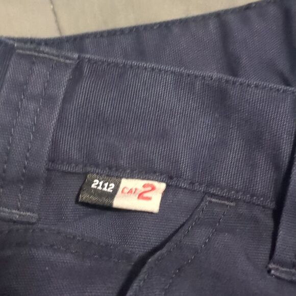 Carhartt Blue Flame Resistant Cargo Pants - Picture 3 of 6